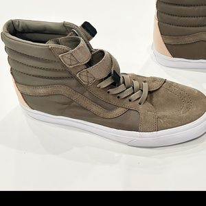 Vans, Mens, New size 12 Army Green High top